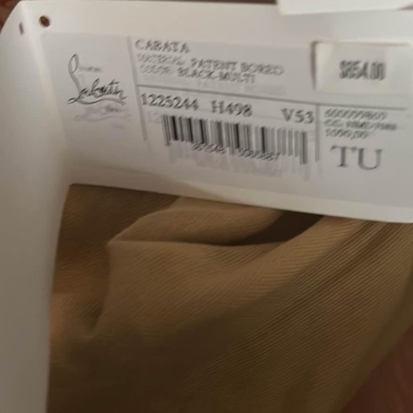 Christian Louboutin small leather pinup girl purse Cabata - Picture 4 of 5